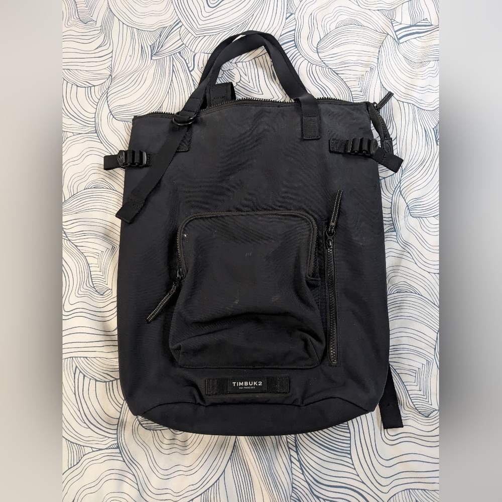 Timbuk2 convertible tote backpack black